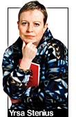 Text: Yrsa Stenius